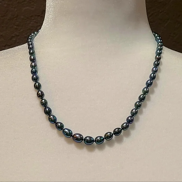 Honora black best sale pearl necklace